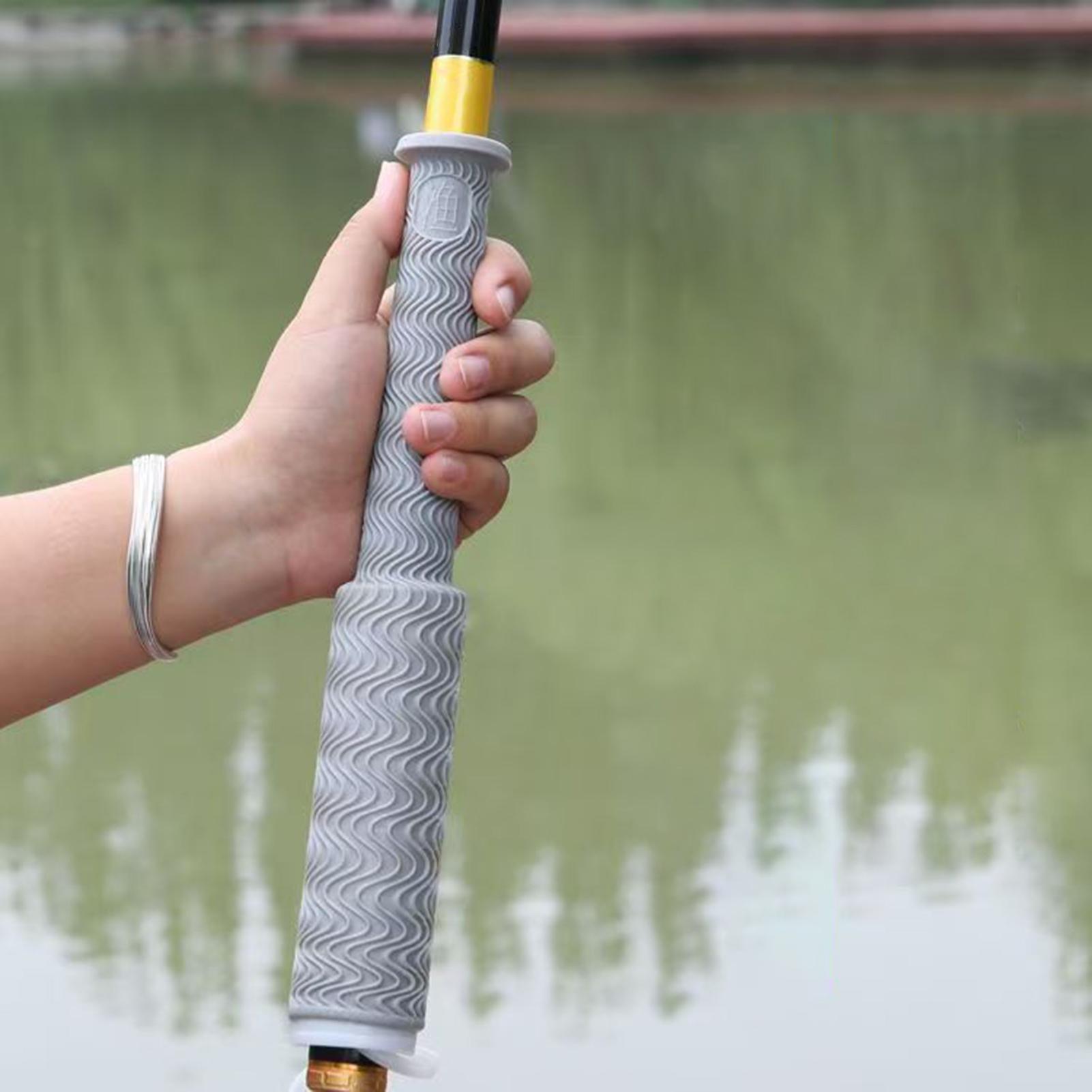 Fishing Kayak Sit On Top - Angelruten-Griffhülle, rutschfester Schutzgriff für Salzwasser, Boot,