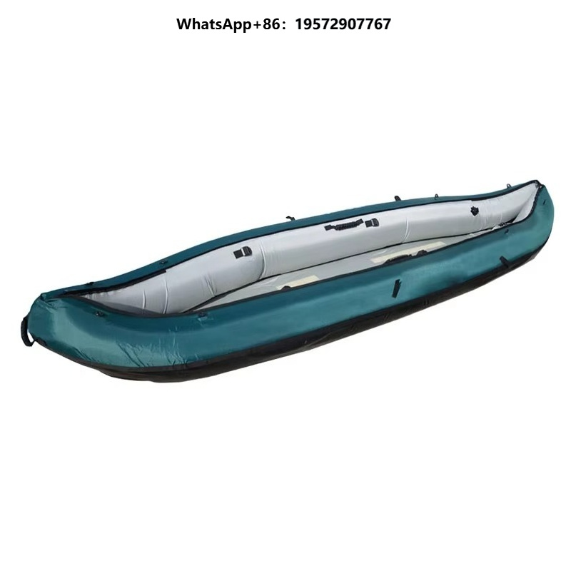 Fishing Kayak Paddle - Kajak-Kanu zum Verkauf: Tragbares, faltbares 2-Personen-Schlauchboot
