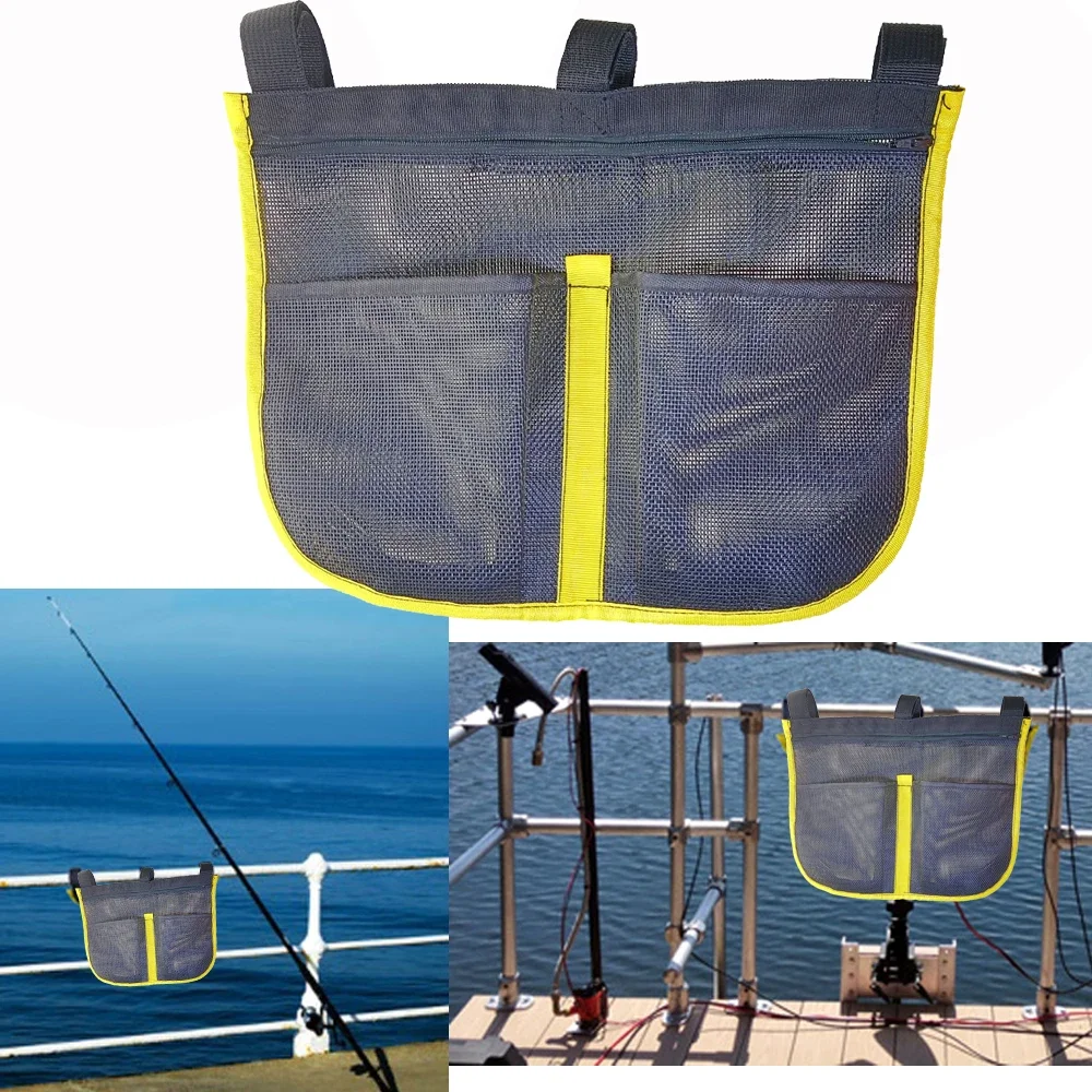 Fishing Kayak Crate - Anti-UV Boot Angeln Dock Schiene Mesh
