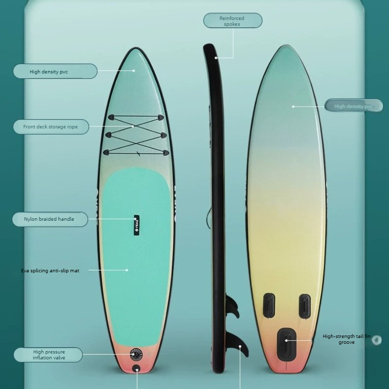 Fishing Kayak Inflatable - Elektrisches Aufblasbares Paddle Board SUP Kajak