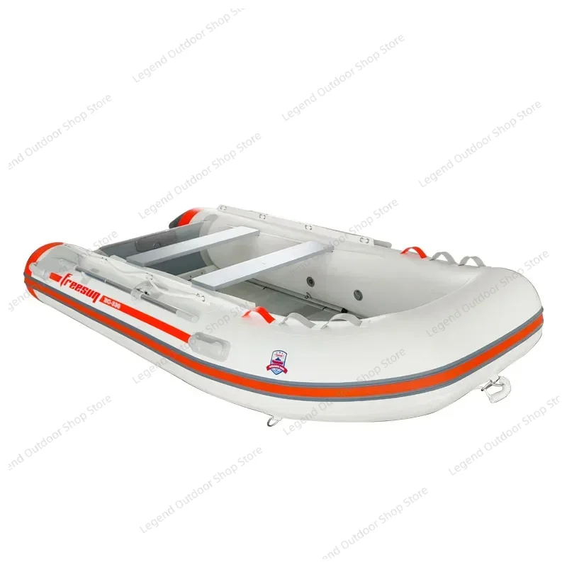 Fishing Kayak Inflatable - 2-Personen-Schlauchkajak mit dickem, hartem Boden, verschleißfestes