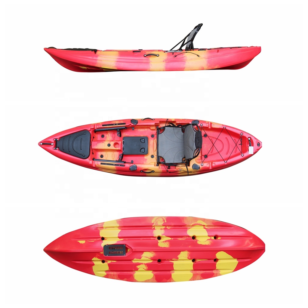 Fishing Kayak Sit In - 10ft Einzelperson Sit On Top Angeln