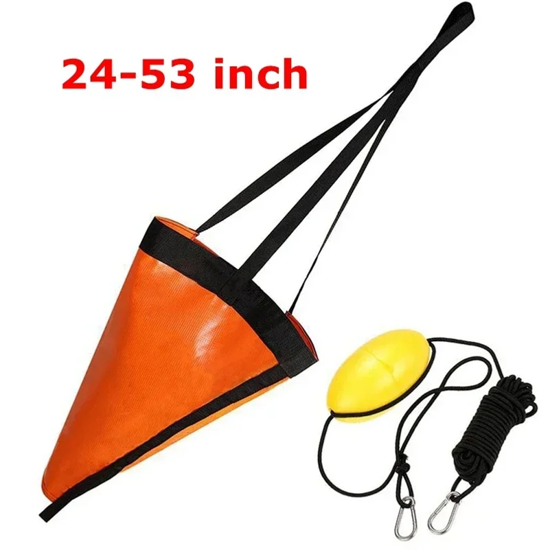 Fishing Kayak Anchor - 24/32/42/53'' Marine-Ankerboje für Kajak, Ruderboot, Angelboot,