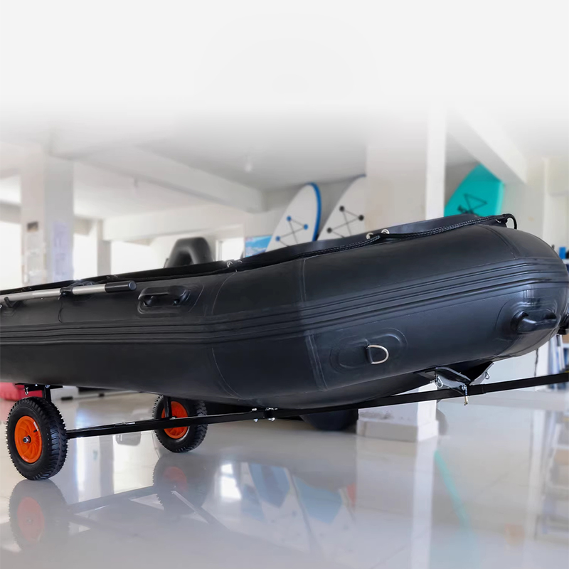 Fishing Kayak Cart - Marine-Anhänger aus Kohlenstoffstahl für Kajaks mit