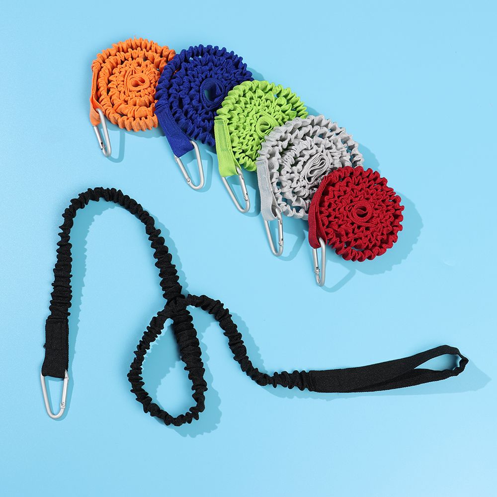 Fishing Kayak Paddle Leash - Einstellbare elastische Kajak Kanu Paddel Leine