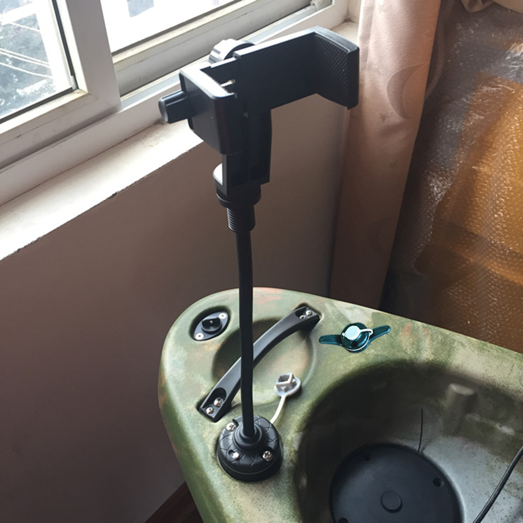 Fishing Kayak Fish Finder Mount - Kajak Handy Halter Halterung Schwarz Fisch
