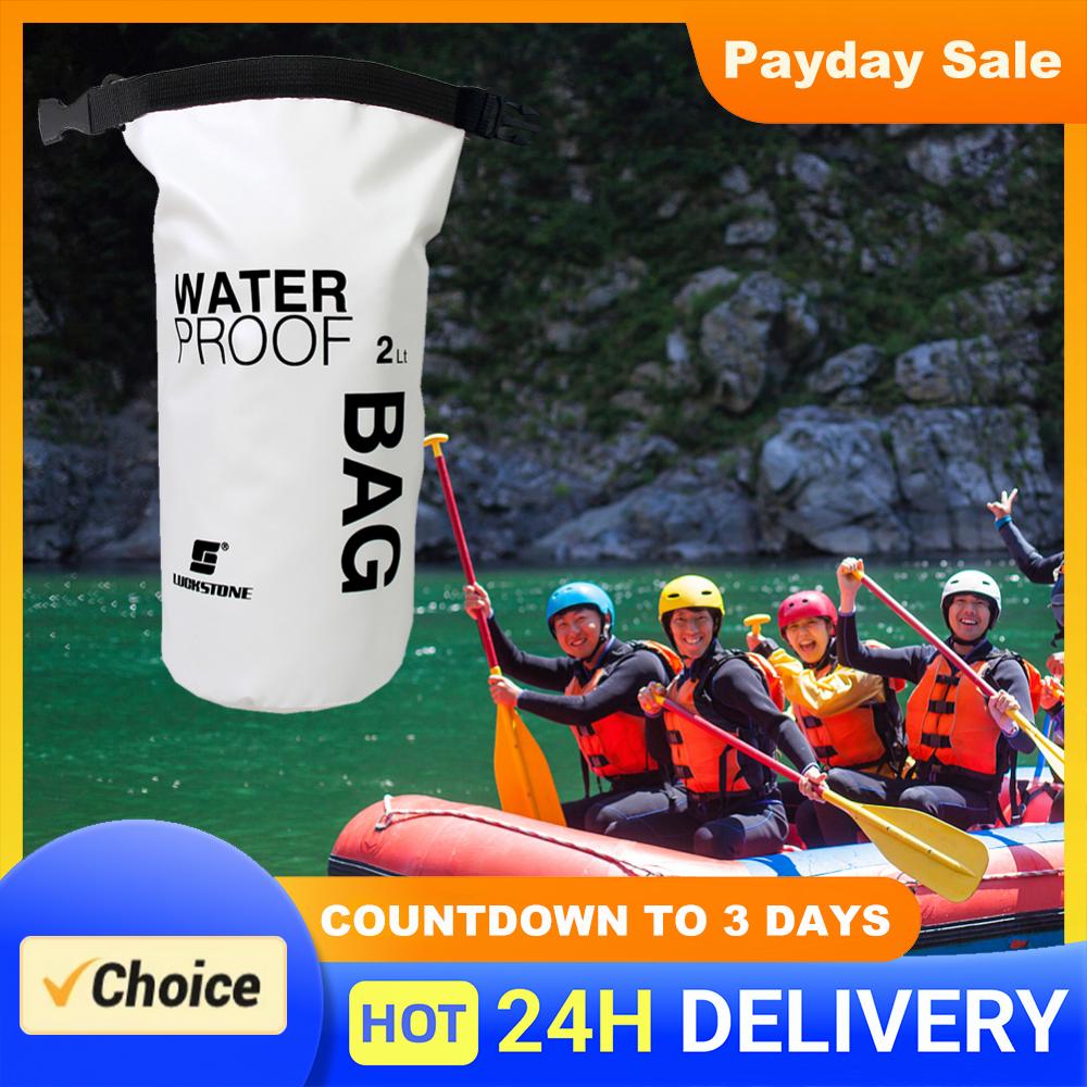 Fishing Kayak Storage Bag - 2L Schwimm-Wasserbeutel Ultraleichter Rafting-Kajak-Beutel Handyhülle Kamera-Aufbewahrung