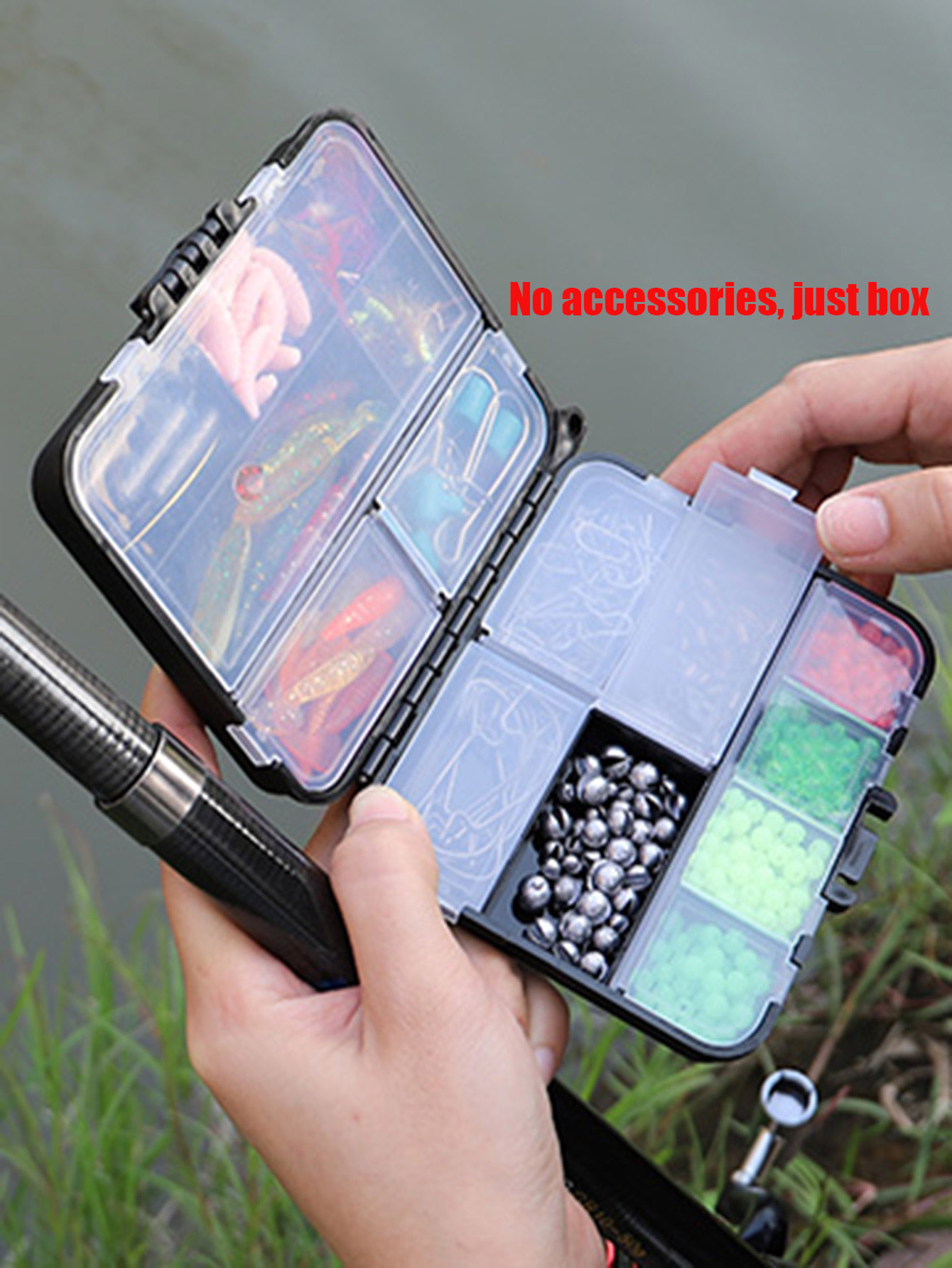 Fishing Kayak Crate - Kleine Tackle Box Organizer Mini Tackle