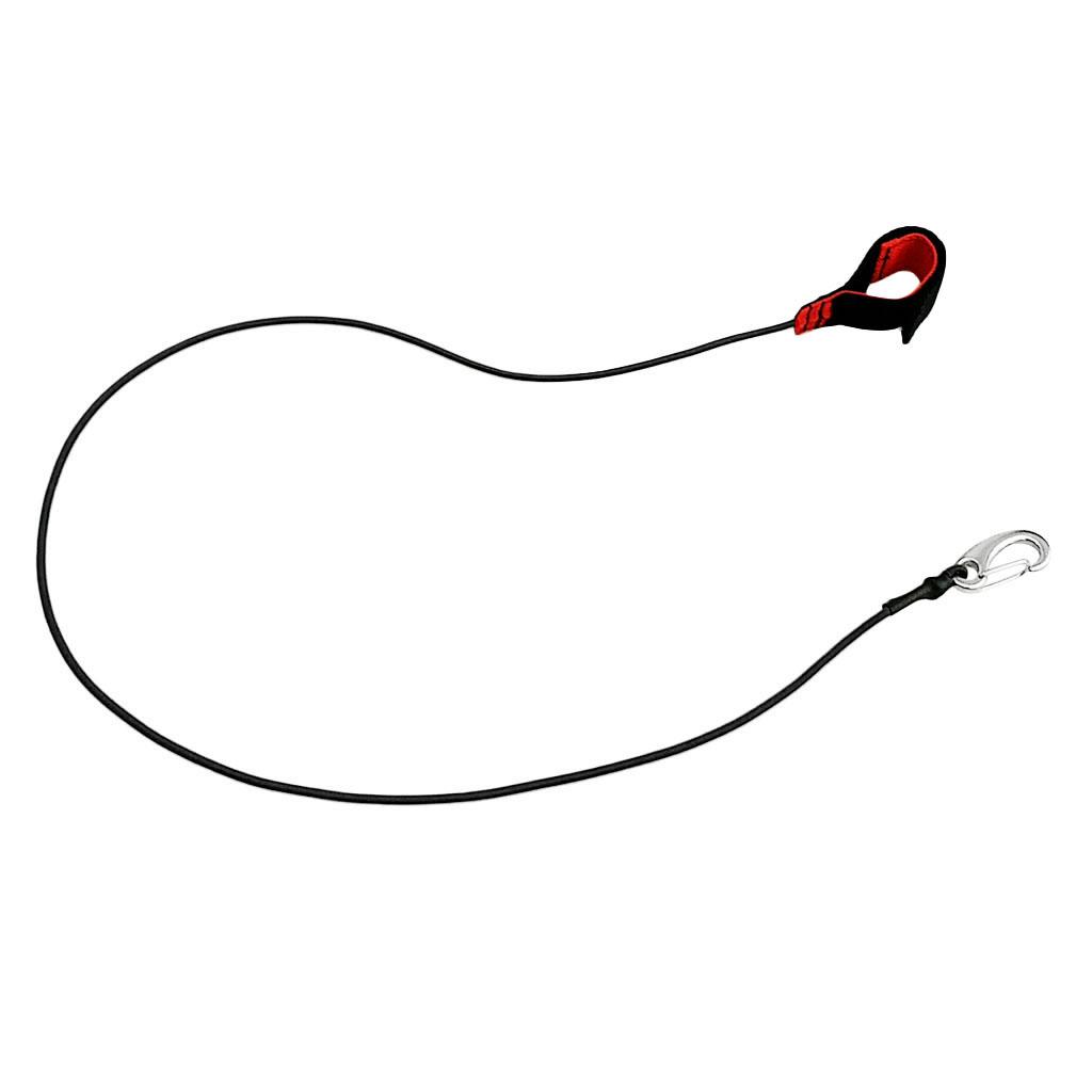 Fishing Kayak Paddle Leash - Kajak-Paddel-Leine mit Karabinerhaken, robuste elastische Kanu-Halterung