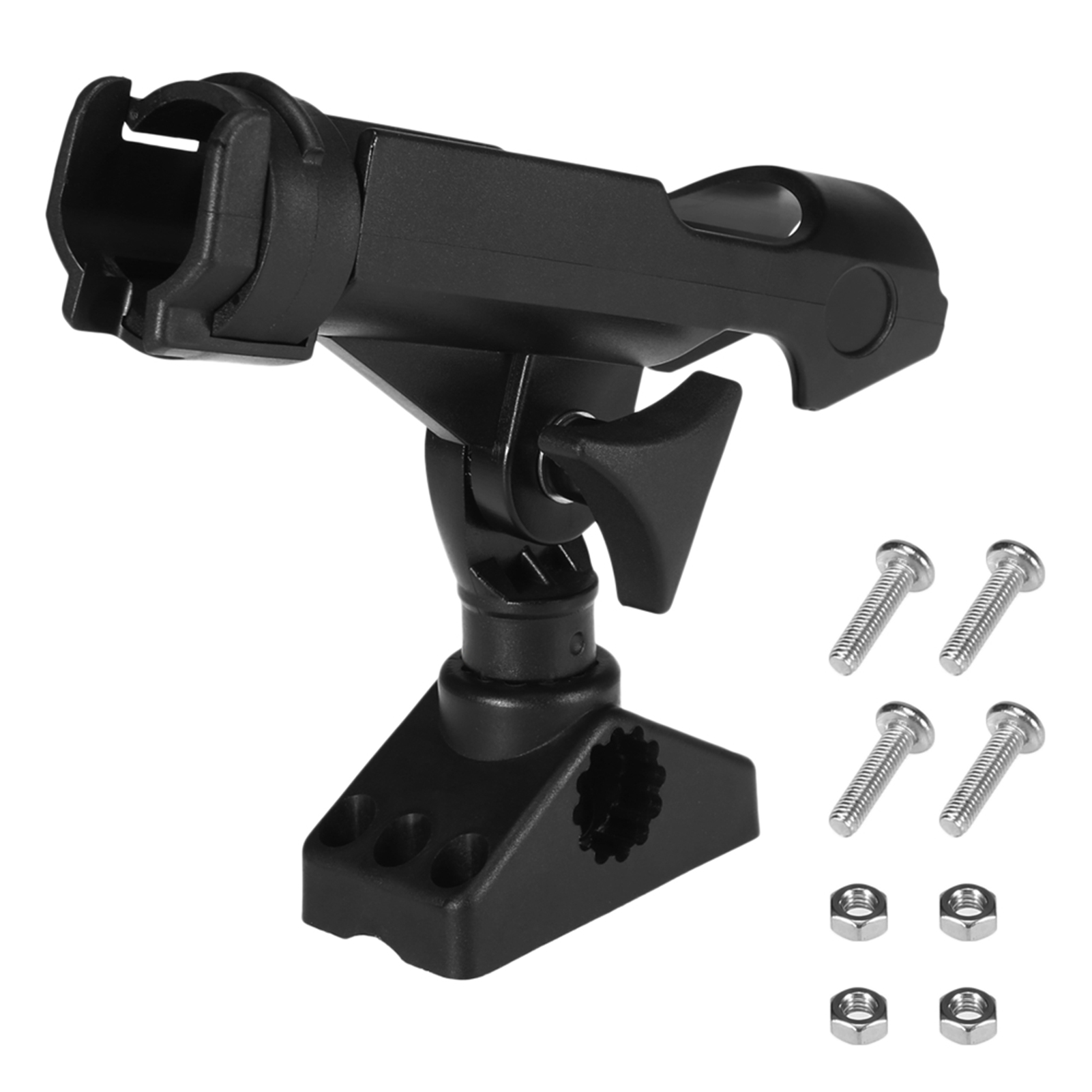 Fishing Kayak Rod Holder - Fischerboot Ruten halter Basis Edelstahl Grad