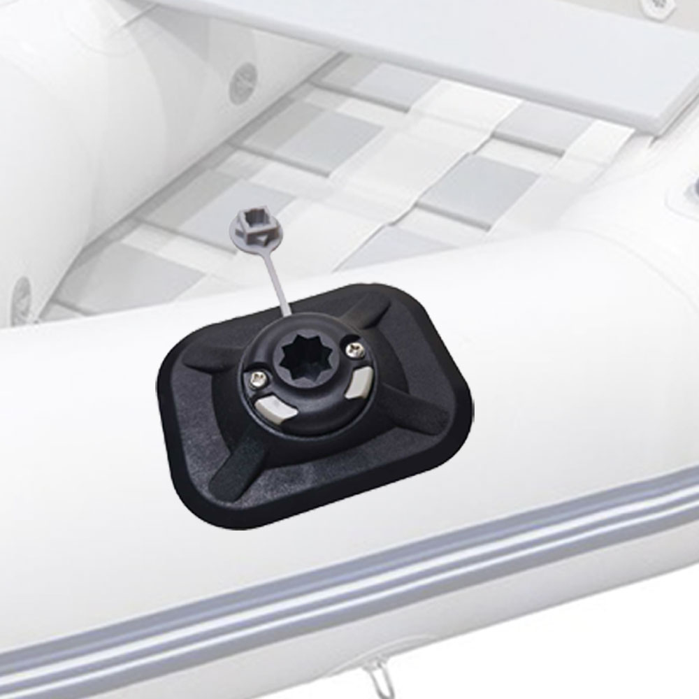 Fishing Kayak Fish Finder Mount - PVC Aufblasbares Boot Angelrutenhalterung Kajak Surfbrett