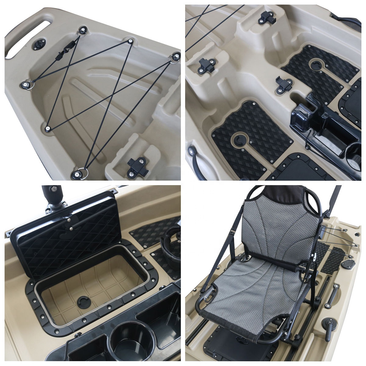 2025 NEUES Modulares Kajak 9,5 – Fishing Kayak Paddle Bewertung und Preis