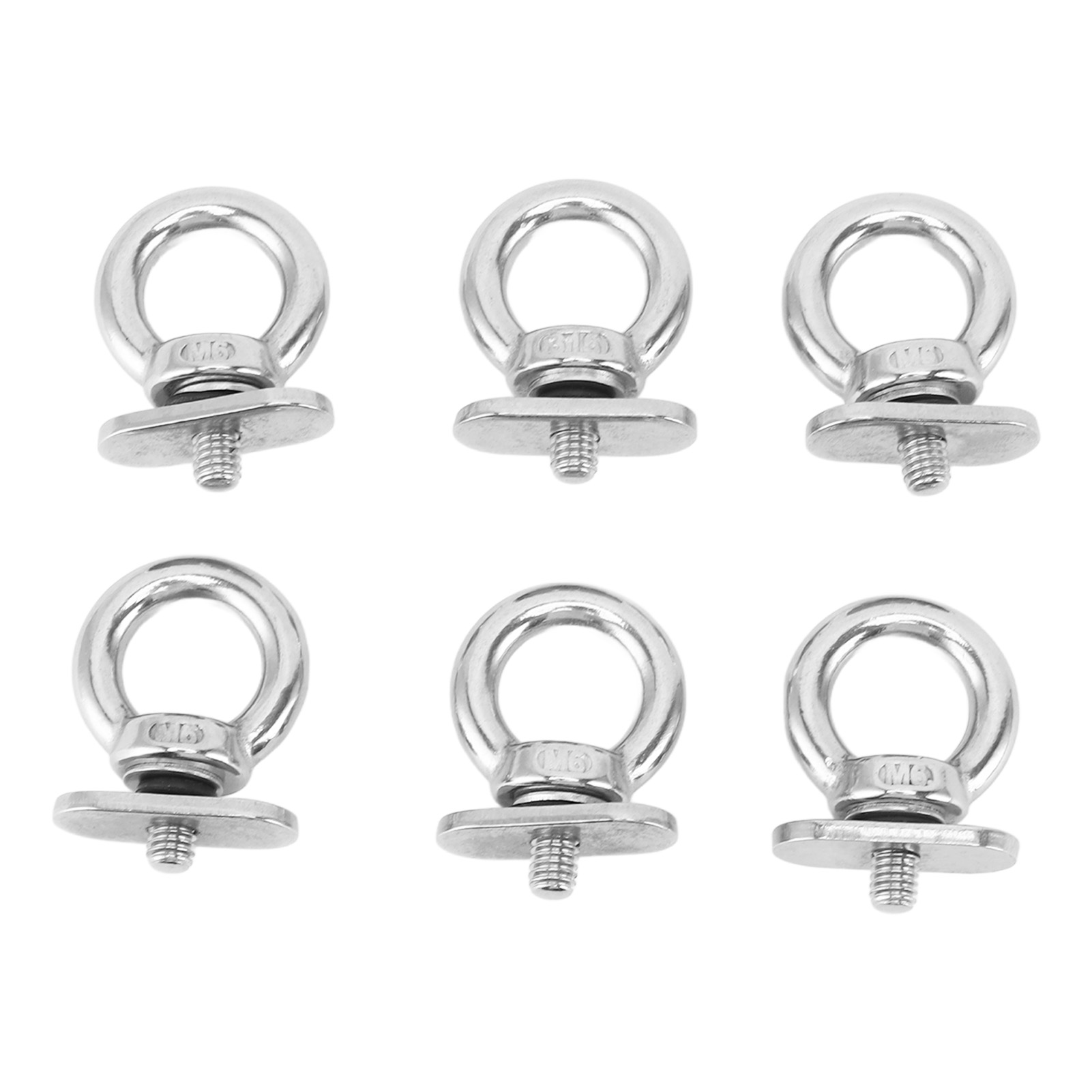 Schienenmontierte Ösen 6 Stück – Fishing Kayak Anchor Bewertung und Preis