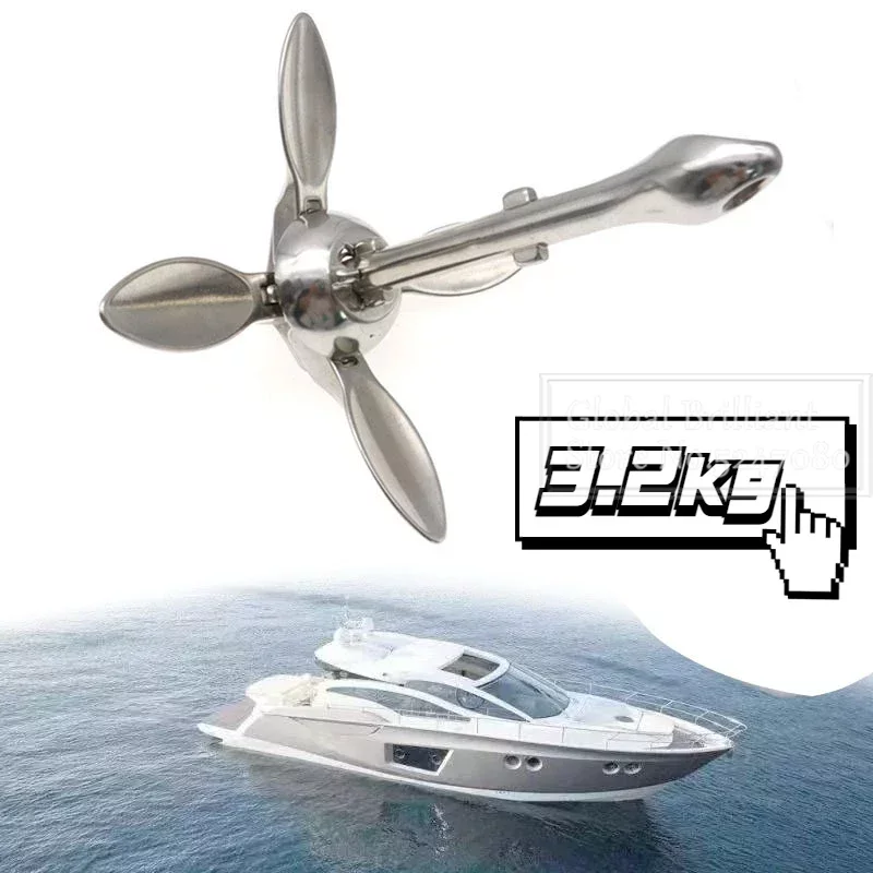 3,2 kg/4kg Boot Edelstahl Eise – Fishing Kayak Anchor Bewertung und Preis