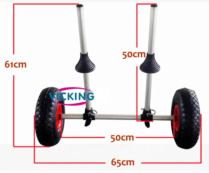 Lakes Rivers Angelzubehör aus  – Fishing Kayak Cart Bewertung und Preis