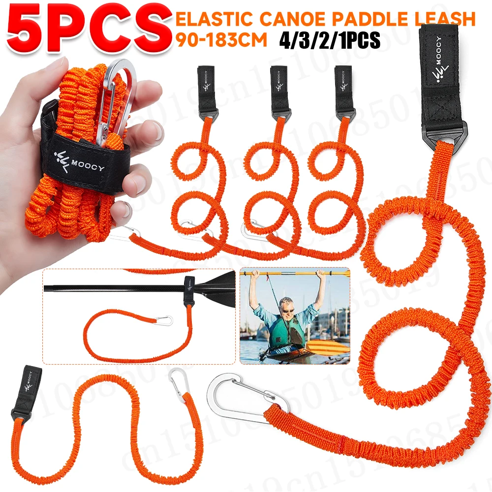 5-1PCS Elastische Kajak Kanu P – Fishing Kayak Paddle Leash Bewertung und Preis