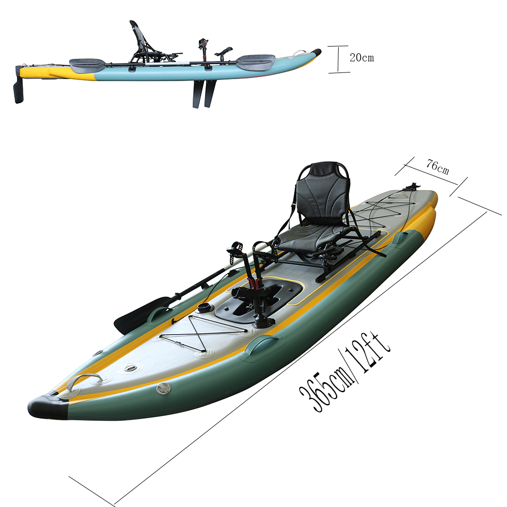 Pedalbetriebenes, faltbares, a – Fishing Kayak Sit In Bewertung und Preis