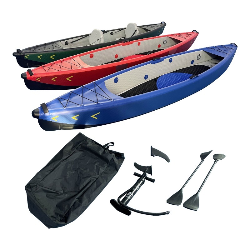 Neues Design 4,2m Tragbares Au – Fishing Kayak Inflatable Bewertung und Preis