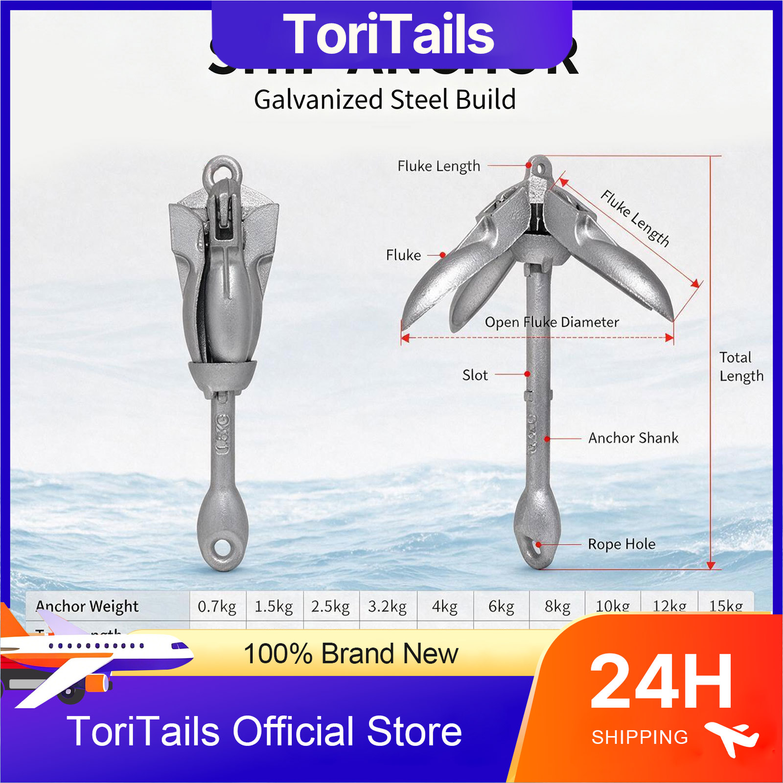 KOETSU Zusammenklappbarer Boot – Fishing Kayak Anchor Bewertung und Preis