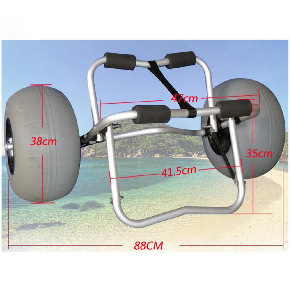 Aufblasbarer Kanu-Bootswagen m – Fishing Kayak Cart Bewertung und Preis