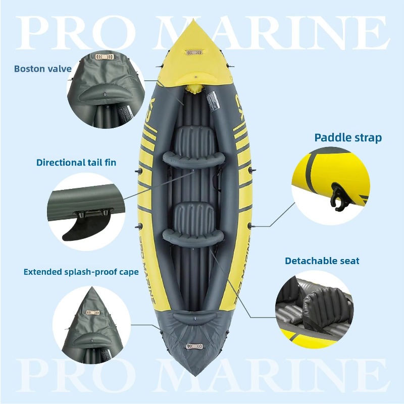 Mehrzweck-Schlauchboot für Sch – Fishing Kayak Inflatable Bewertung und Preis