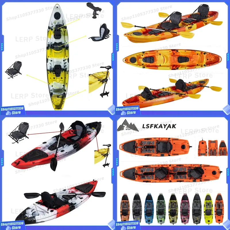 2-Personen-Kajak aus Kunststof – Fishing Kayak Sit In Bewertung und Preis