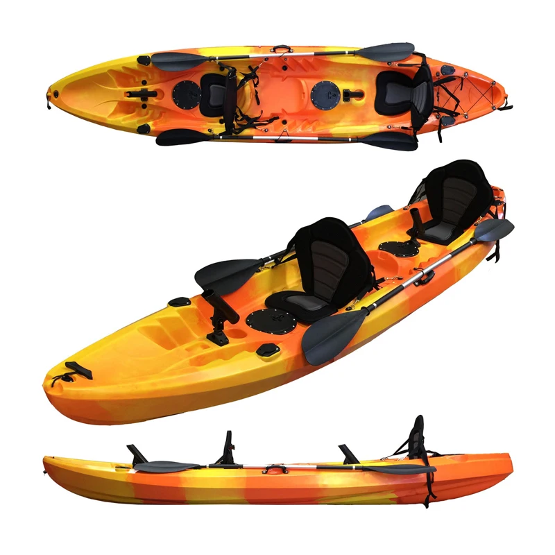 2026 Rotationsgeformtes Tandem – Fishing Kayak Sit In Bewertung und Preis