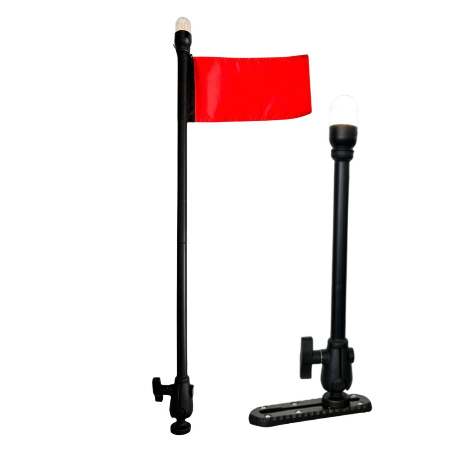 Kajak-Licht mit roter Flagge,  – Fishing Kayak Paddle Bewertung und Preis